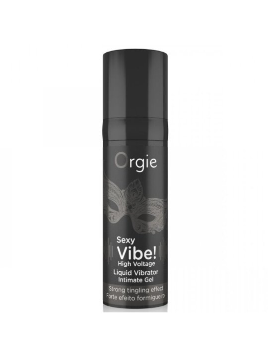 ORGIE SEXY VIBE HIGH VOLTAGE GEL INTIMO EFECTO VIBRANTE EXTRA FUERTE 15 ML