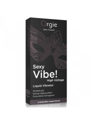 ORGIE SEXY VIBE HIGH VOLTAGE GEL INTIMO EFECTO VIBRANTE EXTRA FUERTE 15 ML