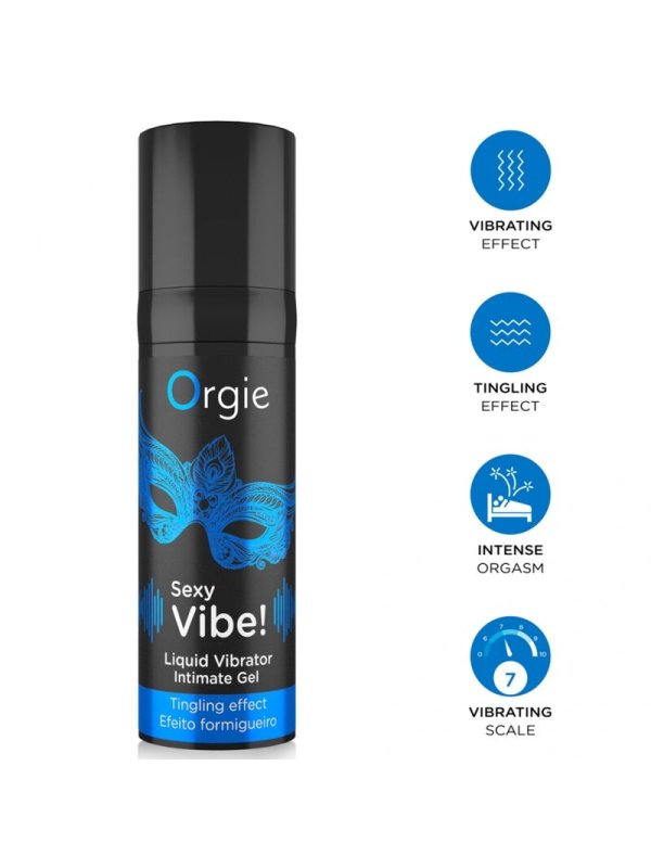 ORGIE SEXY VIBE GEL INTIMO EFECTO VIBRANTE 15 ML