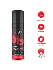 ORGIE SEXY VIBE HOT GEL INTIMO EFECTO VIBRANTE Y CALOR 15 ML