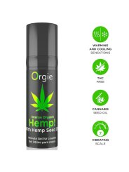 ORGIE HEMP INTENSE ORGASM GEL INTIMO MULTISENSACION CON ACEITE DE CANAMO 15 ML