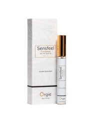 ORGIE SENSFEEL EAU DE TOILETTE CON POTENCIADOR DE FEROMONAS TAMANO VIAJE PARA MUJER 10 ML