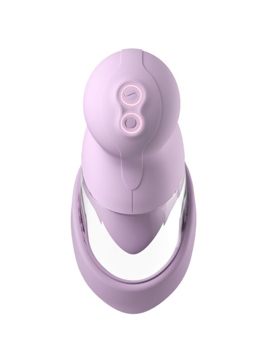 FANTASY FOR HER VELOURA TOUCH PLEASURE PUMP BOMBA INTIMA CON SUCCION Y VIBRACION MORADA