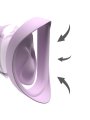 FANTASY FOR HER VELOURA TOUCH PLEASURE PUMP BOMBA INTIMA CON SUCCION Y VIBRACION MORADA