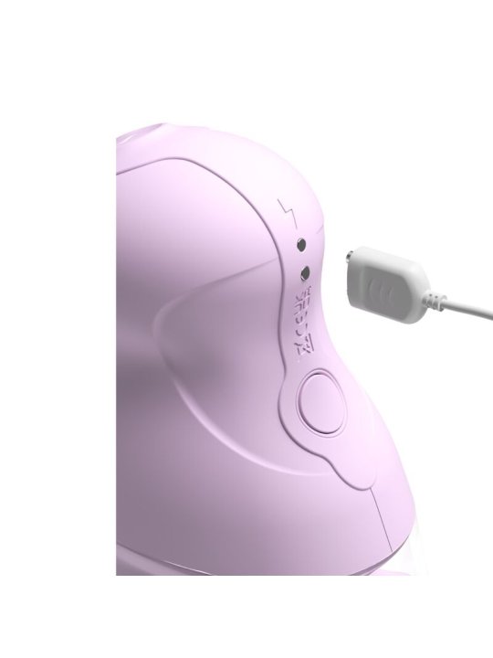 FANTASY FOR HER VELOURA TOUCH PLEASURE PUMP BOMBA INTIMA CON SUCCION Y VIBRACION MORADA