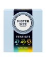 MISTER SIZE PACK MUESTRA PRESERVATIVOS TALLA 47 49 53 MM 3 UNIDADES