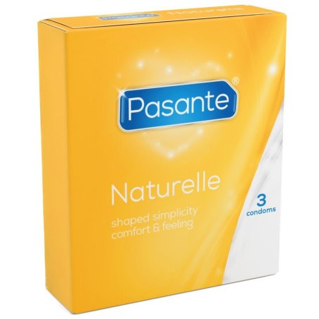 PASANTE PRESERVATVOS GAMA NATURELLE 3 UNIDADES
