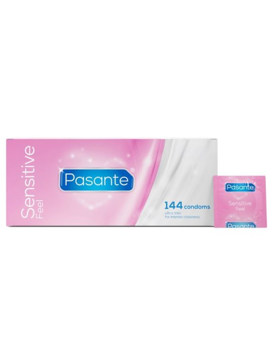 PASANTE PRESERVATIVOS SENSITIVE ULTRAFINO 144 UNIDADES