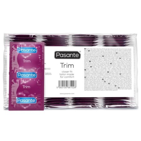 PASANTE PRESERVATIVO TRIM AJUSTADO BOLSA 144 UNIDADES