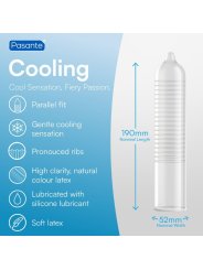 PASANTE PRESERVATIVOS EFECTO FRIO BOLSA 144 UNIDADES