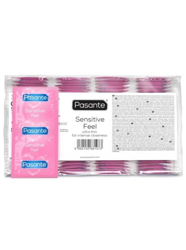 PASANTE PRESERVATIVOS SENSITIVE BOLSA 144 UNIDADES