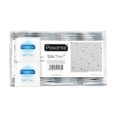 PASANTE PRESERVATIVOS SILK THIN MS FINO 144 UNIDADES