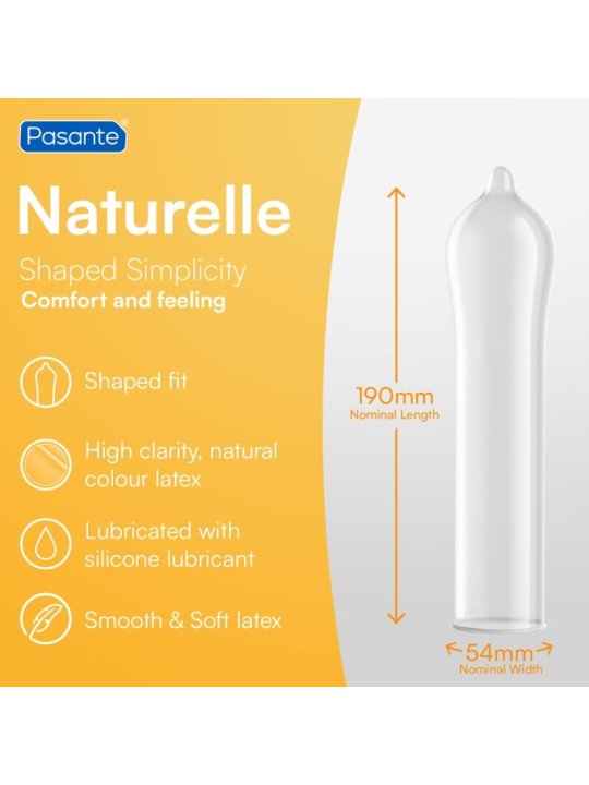 PASANTE PRESERVATIVOS ECO PACK NATURELLE BOLSA 288 UNIDADES