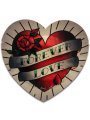 PASANTE PRESERVATIVO ROJO FORMA CORAZON BOLSA 144 UNIDADES