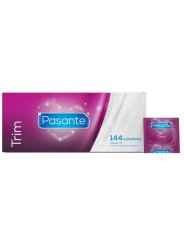 PASANTE PRESERVATIVOS TRIM AJUSTADO CAJA 144 UNIDADES