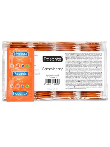 PASANTE PRESERVATIVO SABOR FRESA BOLSA 144 UNIDADES