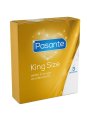 PASANTE PRESERVATIVOS KING MS LARGOS Y ANCHOS 3 UNIDADES