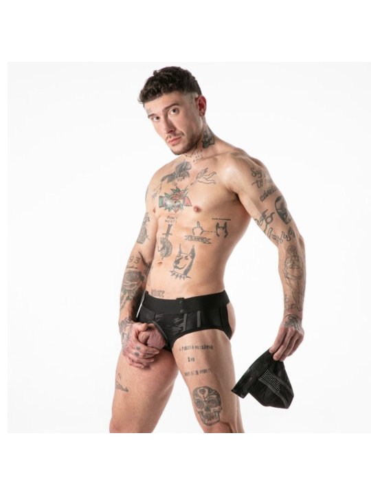 LOCKER GEAR FULL MILITARY ACCESS JOCK BRIEF NEGRO S