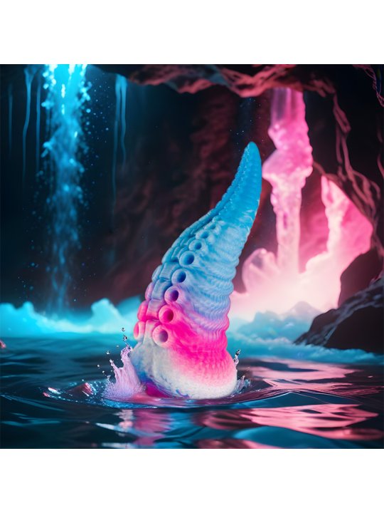 EPIC PHORCYS DILDO TENTACULO AZUL TAMANO GRANDE