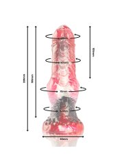 EPIC HELIOS DILDO CON TESTICULOS CALOR Y EXTASIS