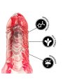 EPIC HELIOS DILDO CON TESTICULOS CALOR Y EXTASIS
