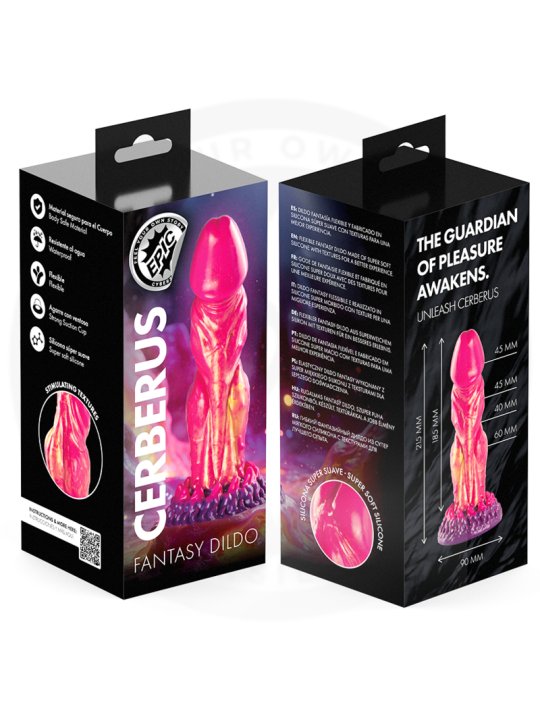 EPIC CERBERUS DILDO FUEGO MITOLOGICO