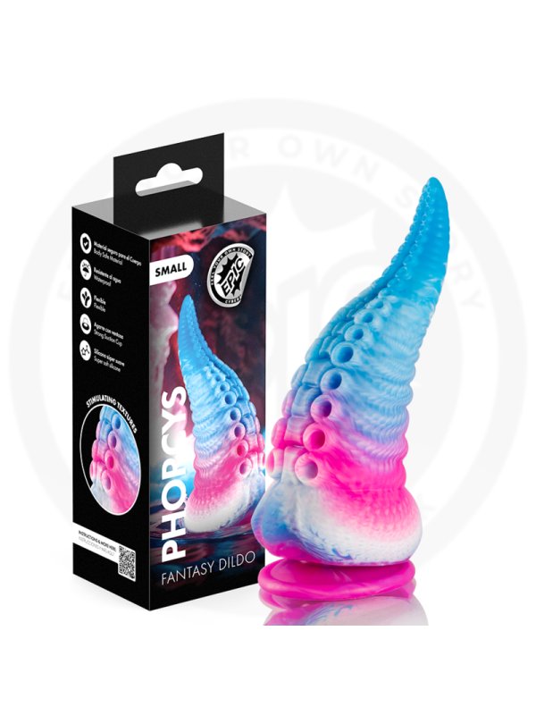 EPIC PHORCYS DILDO TENTACULO AZUL TAMANO PEQUENO