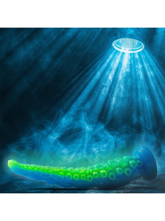 EPIC SCYLLA DILDO TENTACULO FINO FLUORESCENTE TAMANO GRANDE