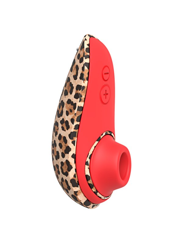 WOMANIZER LIBERTY 2 ESTIMULADOR DE CLITORIS POR SUCCION 8 NIVELES ESTAMPADO DE LEOPARDO