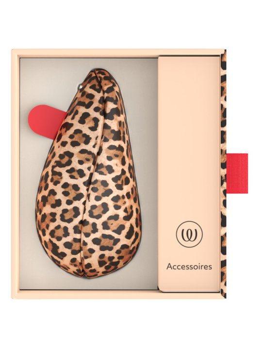 WOMANIZER LIBERTY 2 ESTIMULADOR DE CLITORIS POR SUCCION 8 NIVELES ESTAMPADO DE LEOPARDO