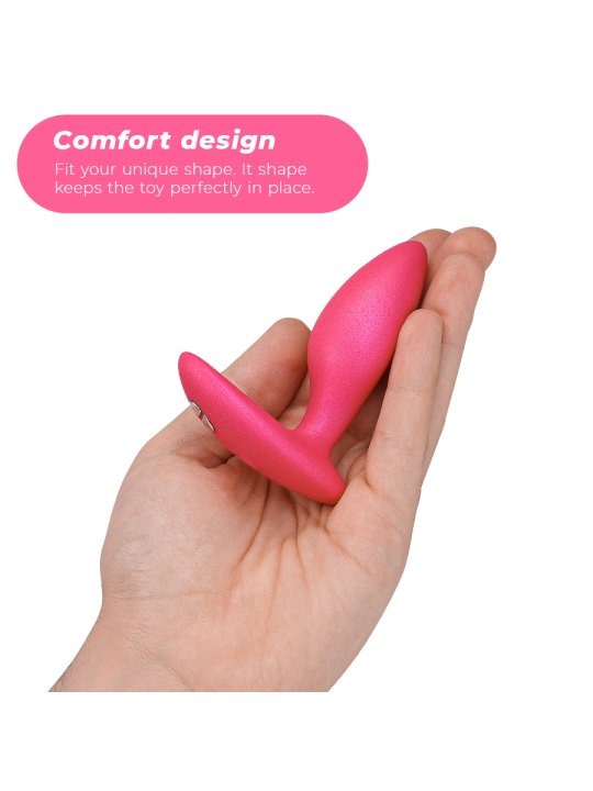 WE VIBE DITTO PLUG ANAL VIBRADOR ROSA