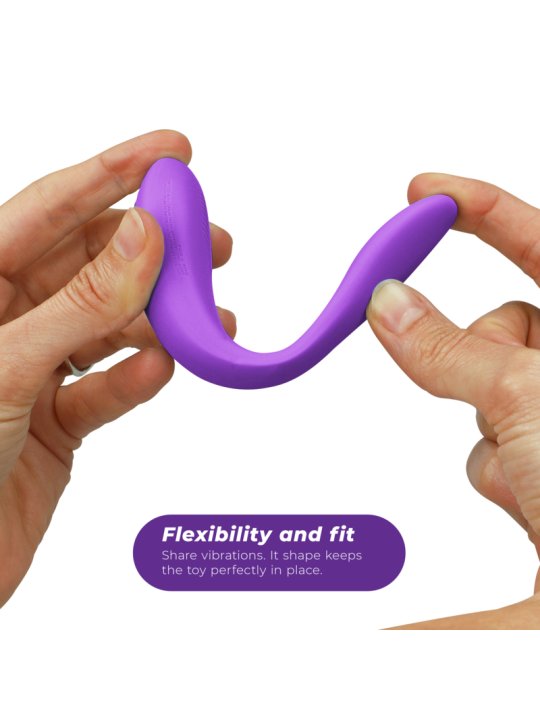 WE VIBE SYNC GO ESTIMULADOR DUAL VIOLETA