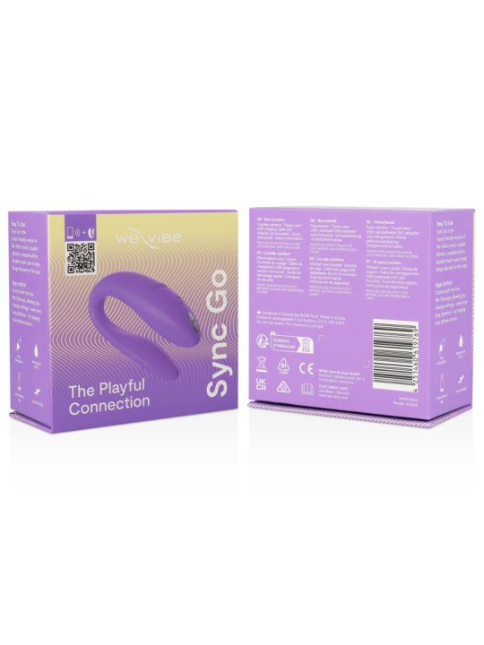 WE VIBE SYNC GO ESTIMULADOR DUAL VIOLETA