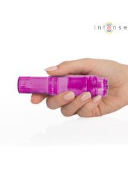 INTENSE KURT MINI MASAJEADOR CON 4 CABEZALES INTERCAMBIABLES ROSA