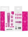 INTENSE KURT MINI MASAJEADOR CON 4 CABEZALES INTERCAMBIABLES ROSA
