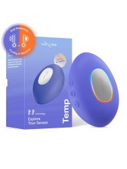 WE VIBE TEMP VIBRADOR CON FUNCION DE CALOR Y FRIO AZUL LAVANDA