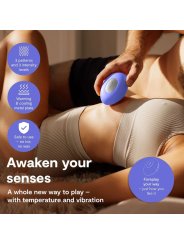 WE VIBE TEMP VIBRADOR CON FUNCION DE CALOR Y FRIO AZUL LAVANDA
