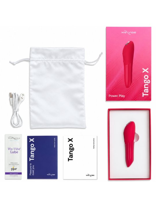 WE VIBE TANGO X VIBRADOR BALA RECARGABLE ROJO CEREZA