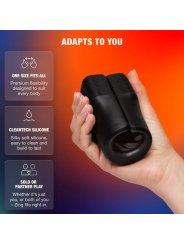 ARCWAVE ZING MASTURBADOR MASCULINO VIBRADOR CON DOBLE MOTOR NEGRO