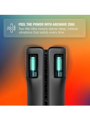 ARCWAVE ZING MASTURBADOR MASCULINO VIBRADOR CON DOBLE MOTOR NEGRO