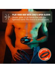 ARCWAVE ZING MASTURBADOR MASCULINO VIBRADOR CON DOBLE MOTOR NEGRO