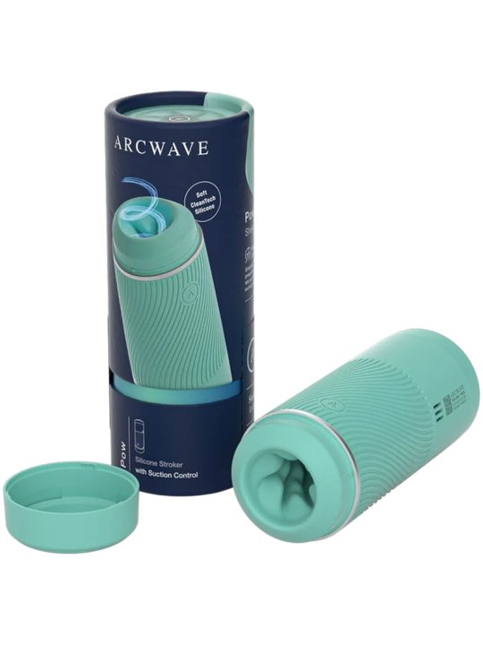 ARCWAVE POW MASTURBADOR MANUAL CON CONTROL DE SUCCION COLOR MENTA