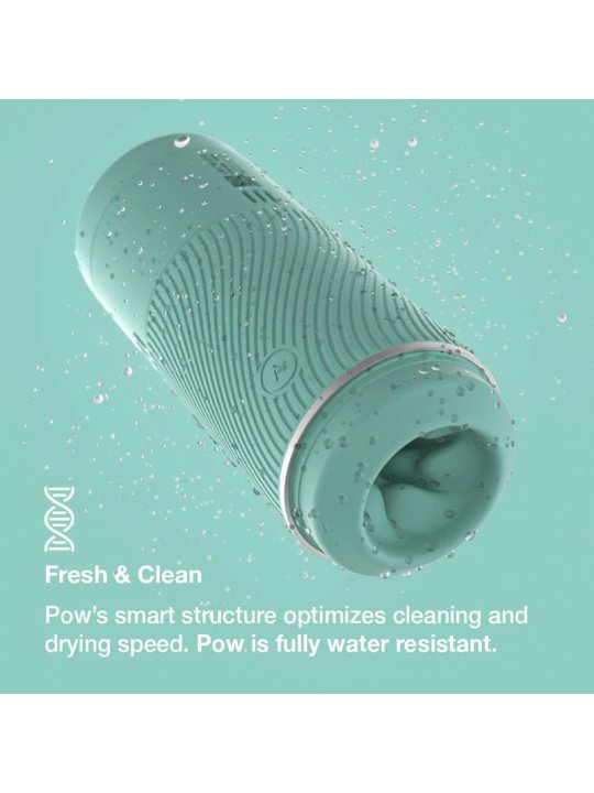 ARCWAVE POW MASTURBADOR MANUAL CON CONTROL DE SUCCION COLOR MENTA