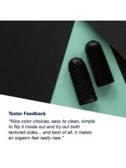 ARCWAVE GHOST MASTURBADOR REVERSIBLE DE SILICONA NEGRO