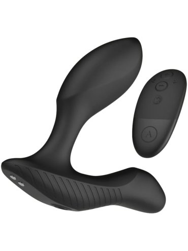 ARCWAVE PERK MASAJEADOR PROSTATICO VIBRADOR CON DOBLE MOTOR Y CONTROL REMOTO NEGRO