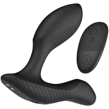 ARCWAVE PERK MASAJEADOR PROSTATICO VIBRADOR CON DOBLE MOTOR Y CONTROL REMOTO NEGRO