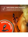 ARCWAVE PERK MASAJEADOR PROSTATICO VIBRADOR CON DOBLE MOTOR Y CONTROL REMOTO NEGRO