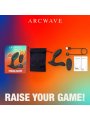 ARCWAVE PERK MASAJEADOR PROSTATICO VIBRADOR CON DOBLE MOTOR Y CONTROL REMOTO NEGRO