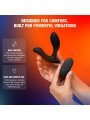 ARCWAVE PERK MASAJEADOR PROSTATICO VIBRADOR CON DOBLE MOTOR Y CONTROL REMOTO NEGRO