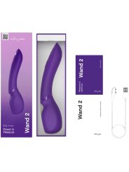 WE VIBE WAND 2 MASAJEADOR CORPORAL RECARGABLE PURPURA